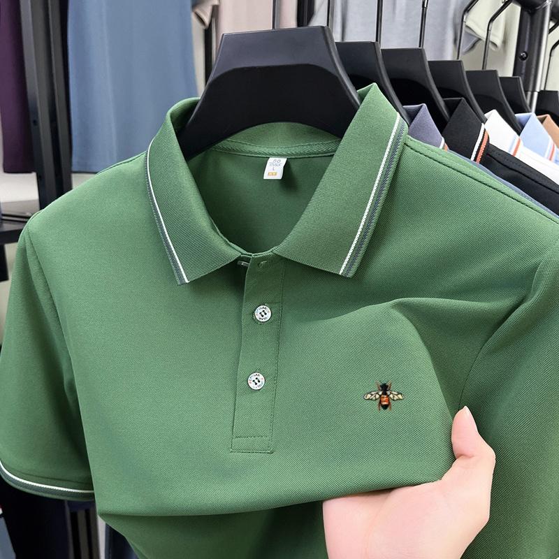 Sports Shirt 2026 Mens Summer Business Leisure Polo Shirt Summer T-shirt Trend