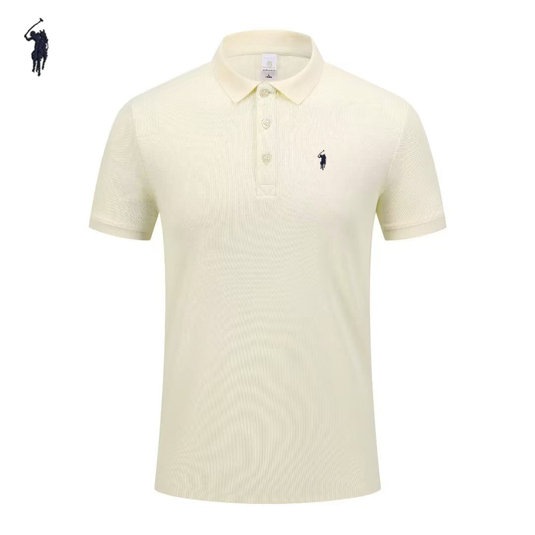 Sports Shirt Luxury brand polo shirt short sleeved mens exquisite embroidered top summer new comfortable