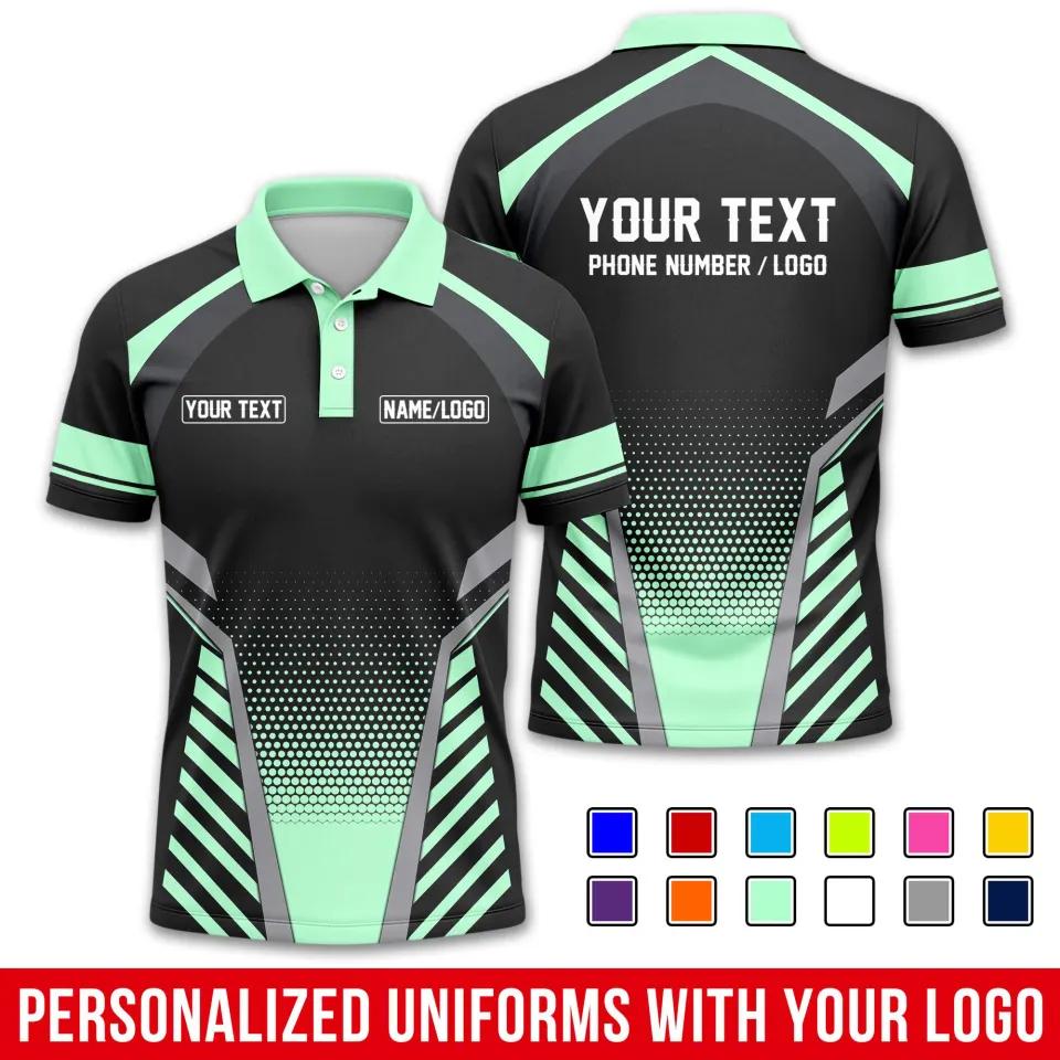 Sports Shirt Fashion Men Women Stripe Graphic Polo Shirt For Men Custom Name Text 3D Printed Polo Shirts Trend