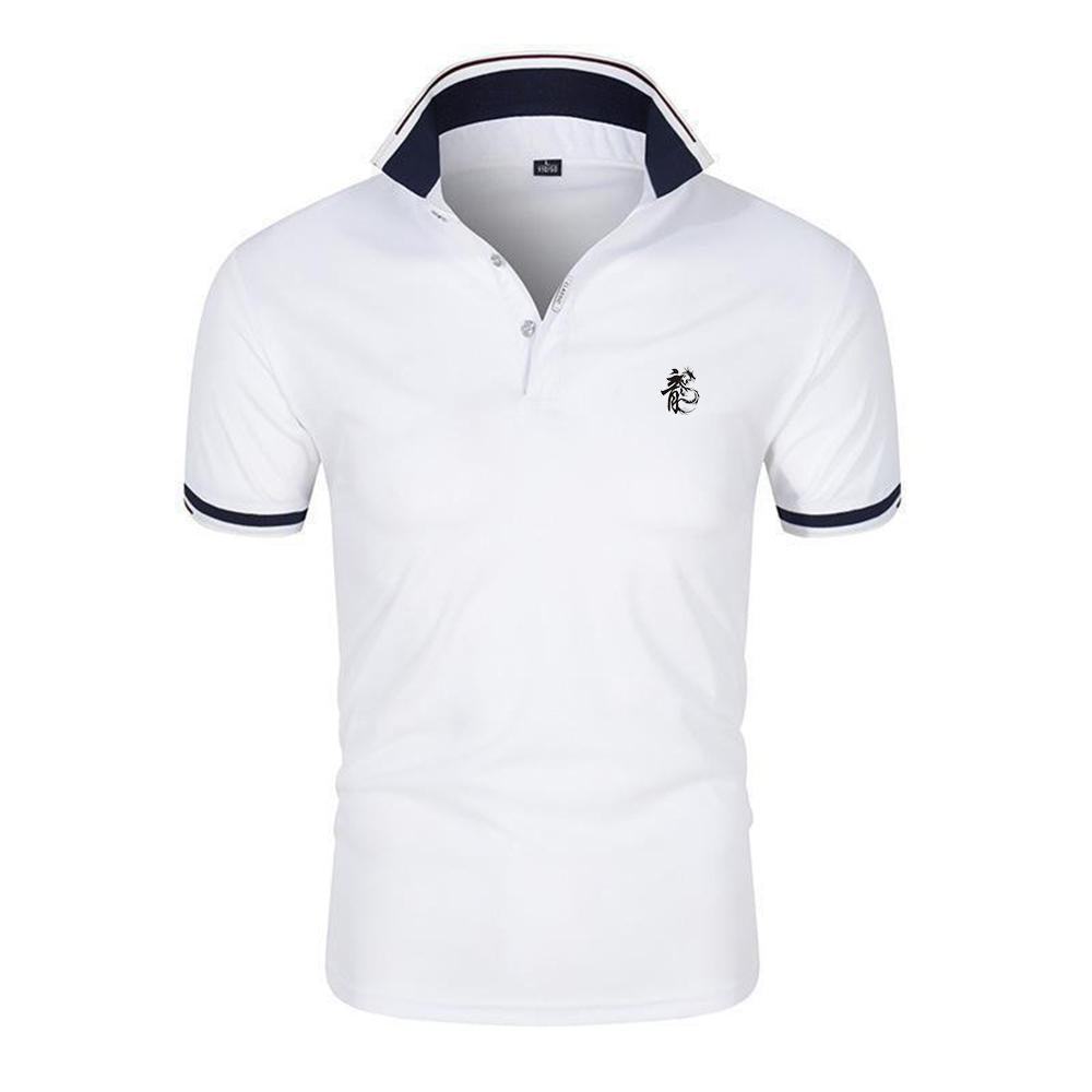 Sports Shirt 2026 Men New Six-color Polo Shirt Casual Regular Style Fashion Lapel Tops Quick Drying Short Sleeve