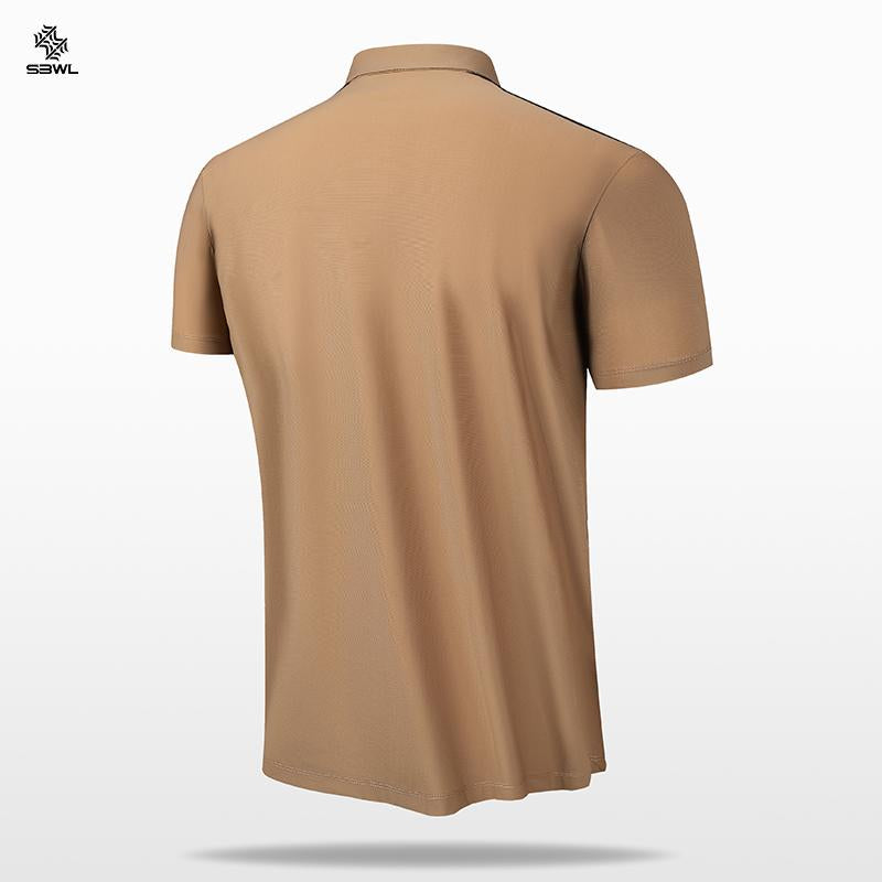 Sports Shirt SBWL 2026 new high quality golf sports POLO shirt Fashion office casual POLO short sleeve T-shirt