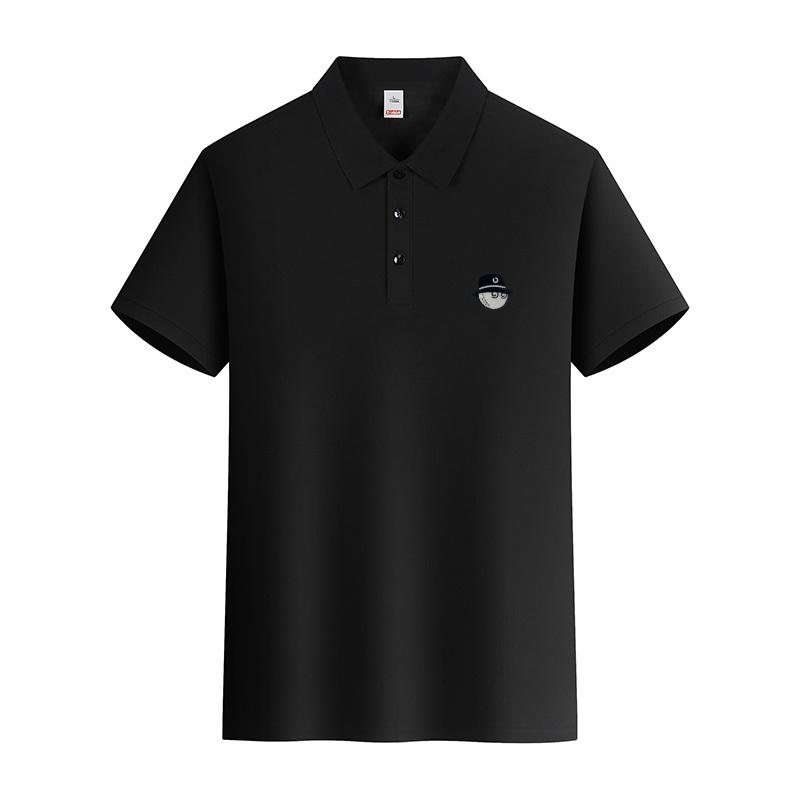 Sports Shirt 2026 new mens golf short sleeves polo shirt lapel printing ventilate t-shirt business leisure
