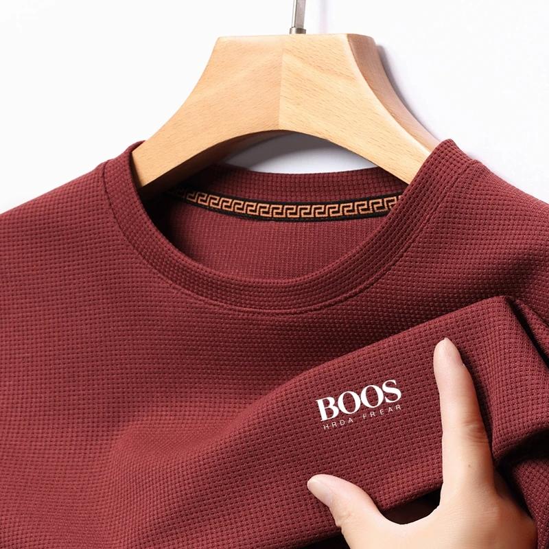 Sports Shirt Embroidered New Summer Comfortable Round Neck Short Sleeved T-shirt Mens Casual and Fashionable