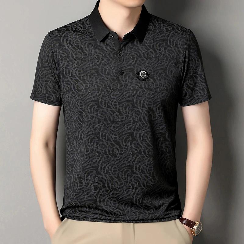 Sports Shirt 2026 New Mens Polo Shirt Quick Dry Breathable Short Sleeve Top For Daily Wear And Business Occasions
