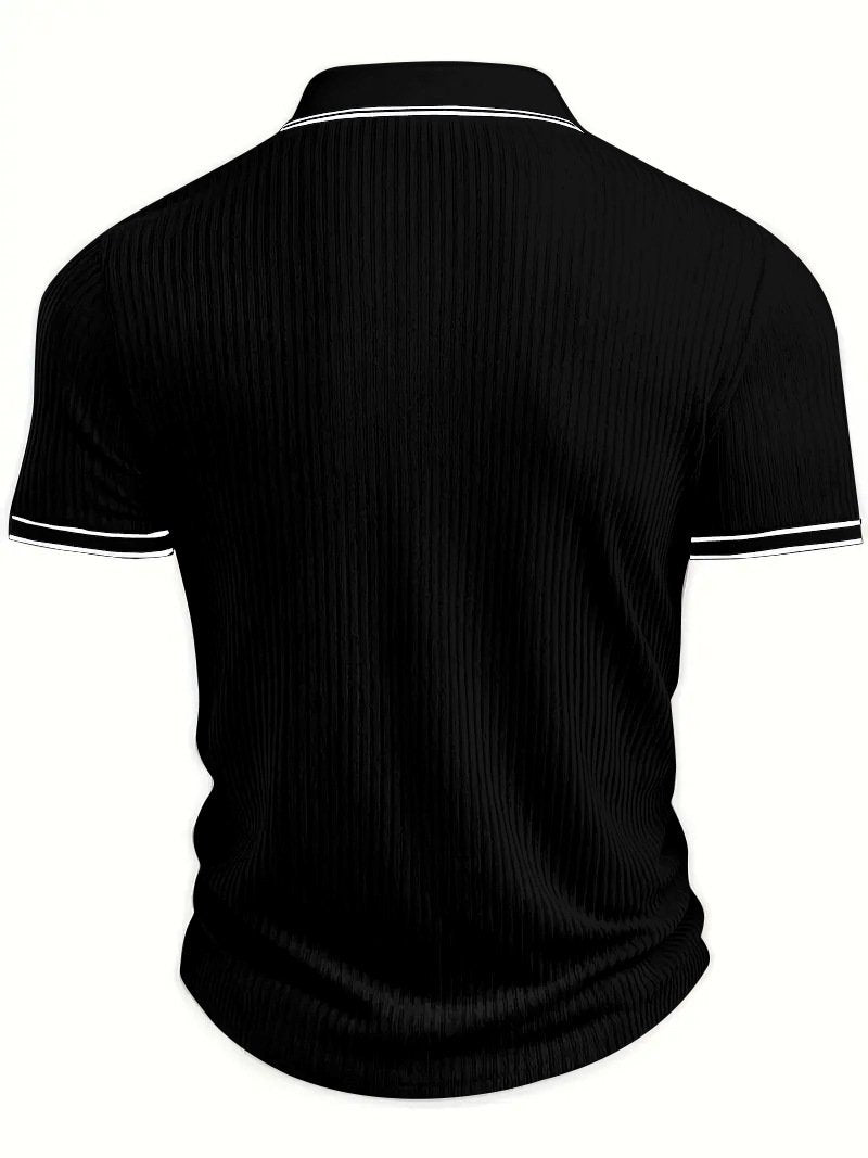 Sports Shirt New Mens Polo Short-sleeved Shirt Solid Color For Men Business Casual And Trendy Summer New Mens