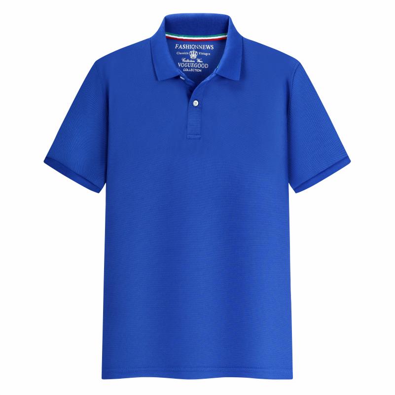 Sports Shirt Summer Solid Color Outdoor Casual Lapel Short-sleeve Daily Business Short-sleeve Tops 2026 New