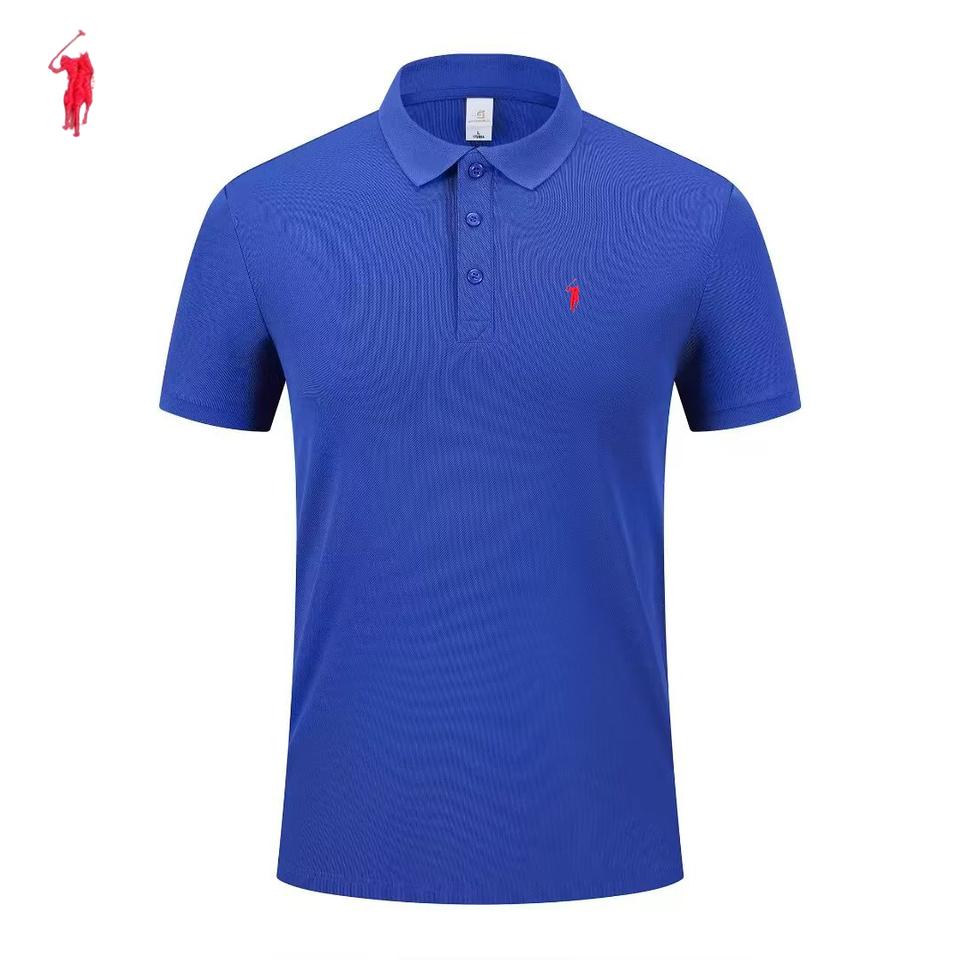 Sports Shirt Luxury brand polo shirt short sleeved mens exquisite embroidered top summer new comfortable