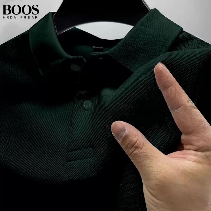 Sports Shirt New mens high-quality short sleeved polo shirt summer fashion casual comfortable breathable top