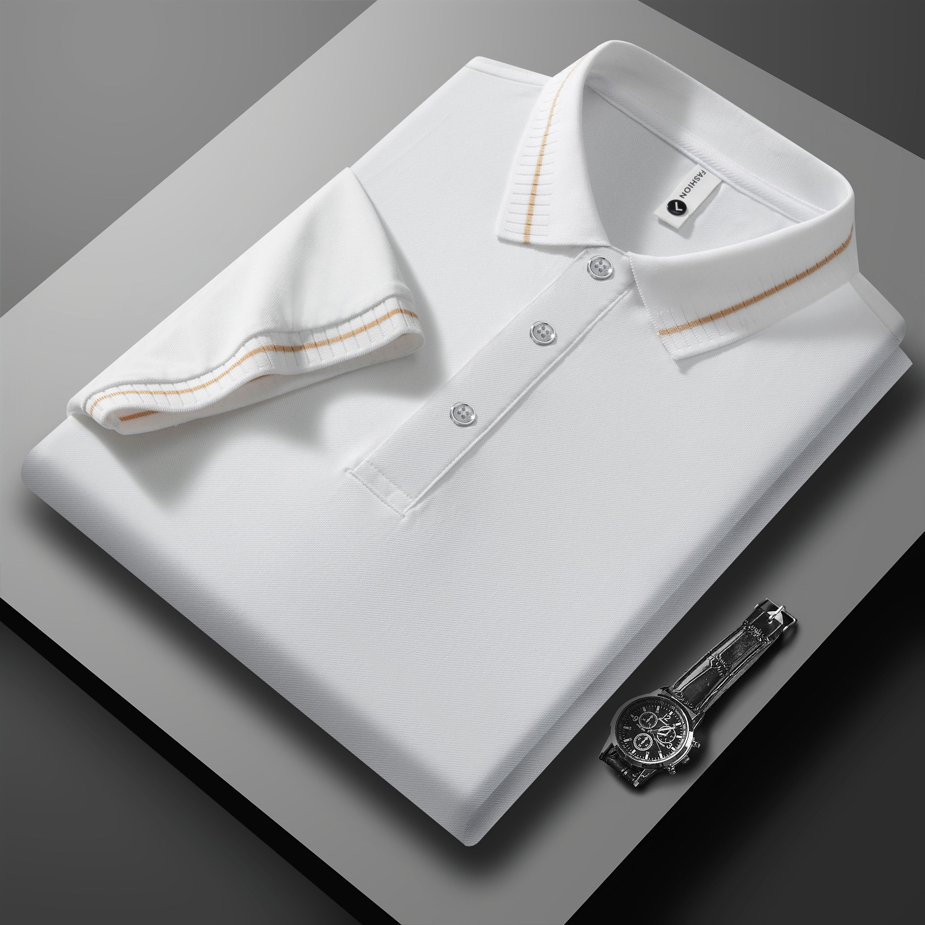 Sports Shirt 2026 Hot Sale Mens Summer Casual Breathable Comfortable Polo Shirt Mens Solid Color High Quality
