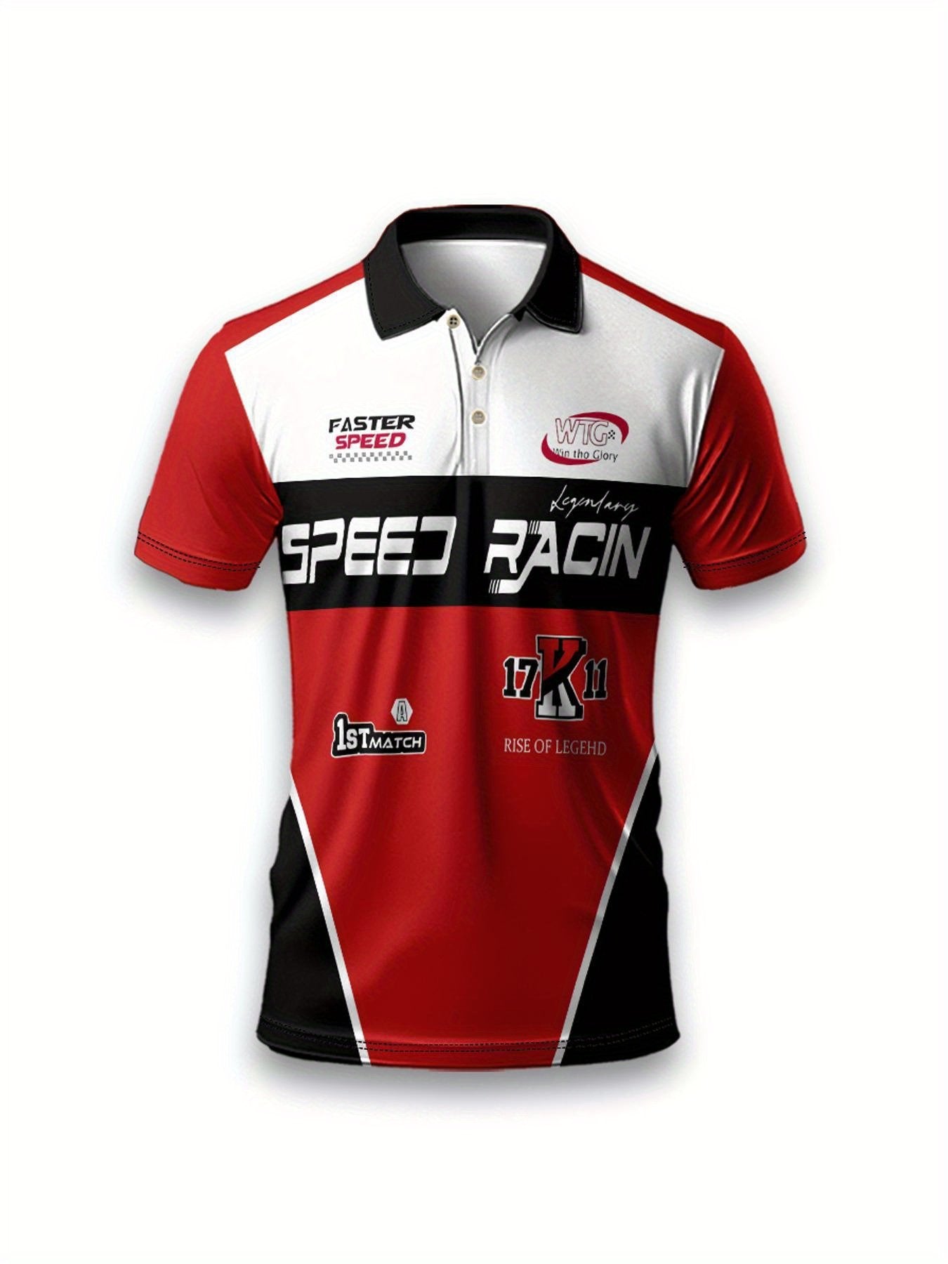 Sports Shirt 2026 Model Mens Business Polo Shirt - Business Sportswear - Comfortable Casual Wear - 3D Printing -