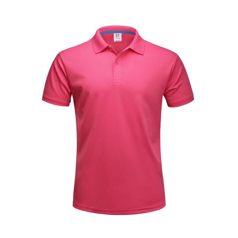 Sports Shirt Plain Dry Fit Polo T Shirts Men Breathable Polyester Golf Shirt Unisex Quick Dry Sport Collar