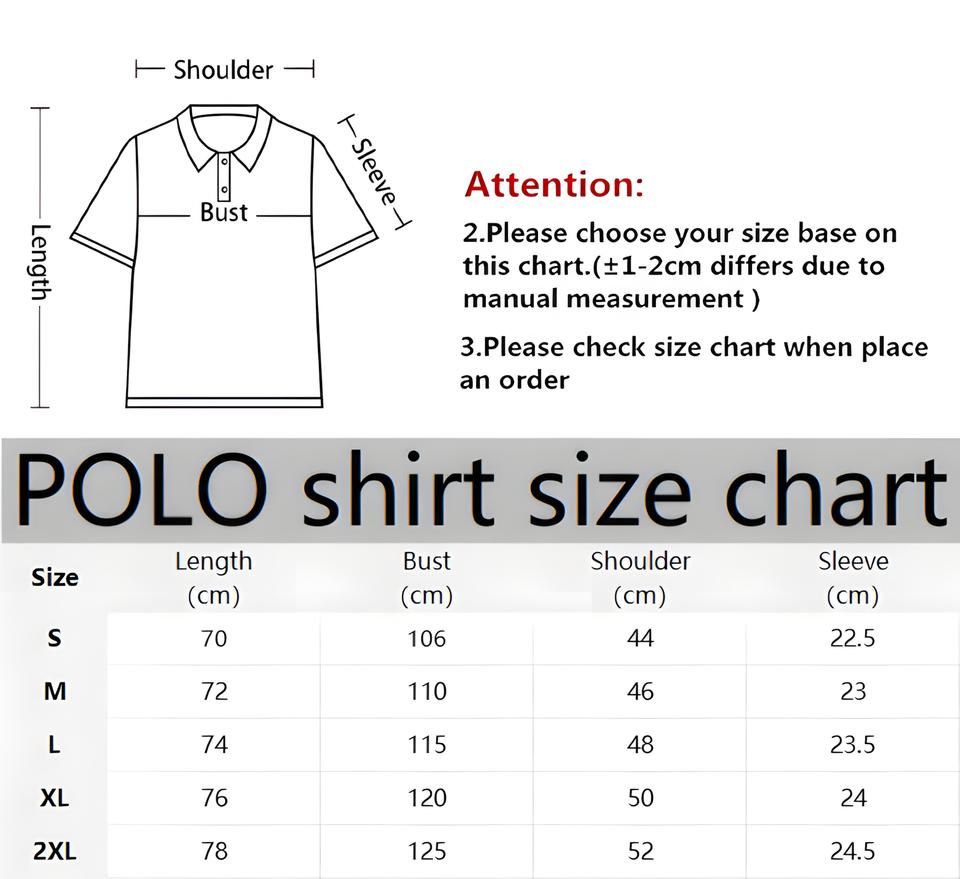 Sports Shirt 2026 Summer New Style Mens Short-Sleeved Polo Shirt with 3D Golf Pattern Print Street Casual Fashion
