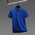 Sports Shirt Mens Casual Solid Color Short Sleeve Polo Shirt 2026 Summer Fashionable Comfortable Versatile Top