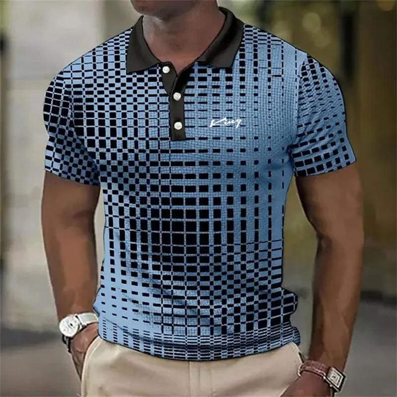 Sports Shirt Polyester Mens Polo Shirts Casual Solid Color Short Sleeve Polo Shirts for Men New Summer Desinger