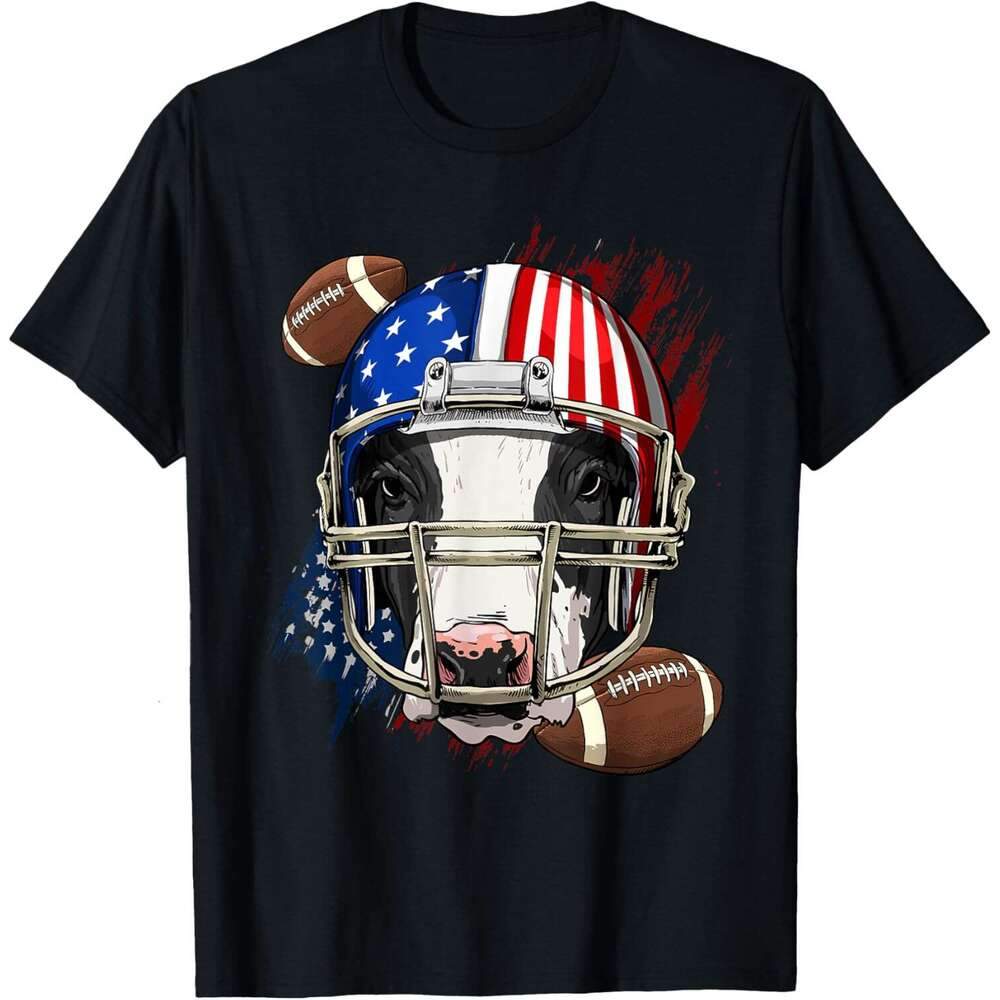 Sports Shirt 2026 Casual T shirt for Mens Cow American Jersey Cow Lovers USA Flag T-Shirt Shirts Tshirt Graphic