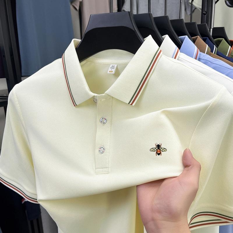 Sports Shirt 2026 Mens Summer Business Leisure Polo Shirt Summer T-shirt Trend