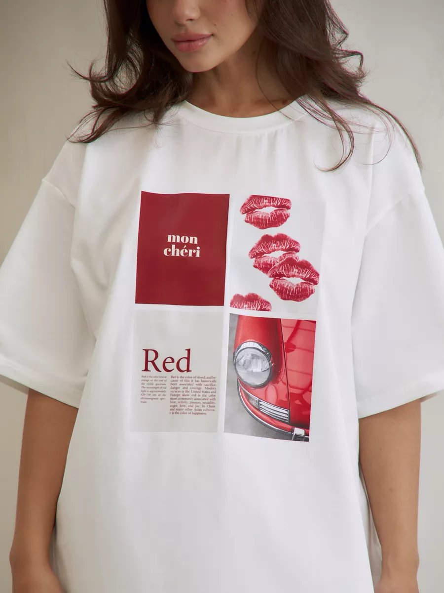 European American Hot Girl American Y2K Design Printed T-shirt Summer Women Ins Pure Cotton High