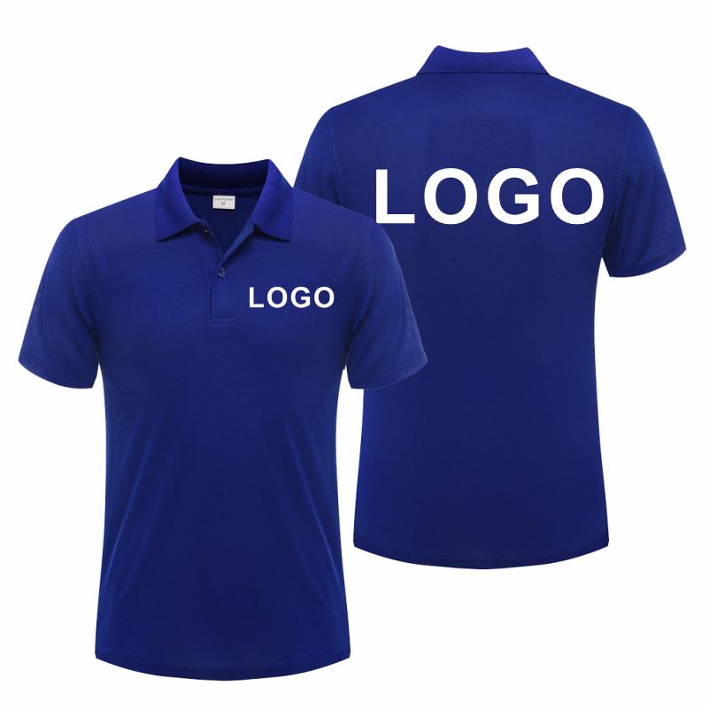 Sports Shirt Summer Casual Polo Shirt Cheap Breathable Customized Polo Personal Company Group Custom Print