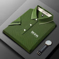 Sports Shirt New Style Embroidered Mens High-end Summer Loose Short-sleeved POLO Shirt Casual and Fashionable Top