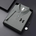 Sports Shirt 2026 New Solid Color Polo Shirt Mens Short Sleeve Button T-shirt Flip Collar Lightweight Street Wear