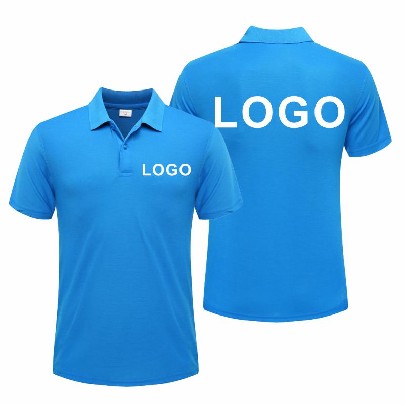 Sports Shirt Summer Casual Polo Shirt Cheap Breathable Customized Polo Personal Company Group Custom Print