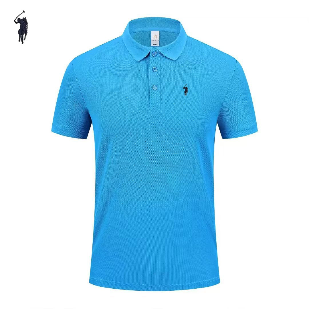 Sports Shirt Luxury brand polo shirt short sleeved mens exquisite embroidered top summer new comfortable