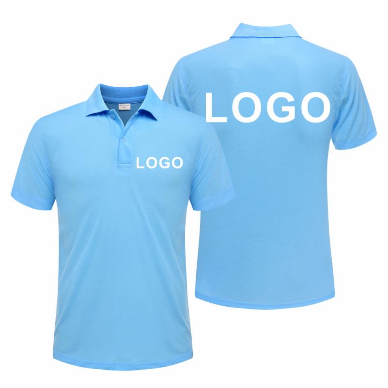 Sports Shirt Summer Casual Polo Shirt Cheap Breathable Customized Polo Personal Company Group Custom Print