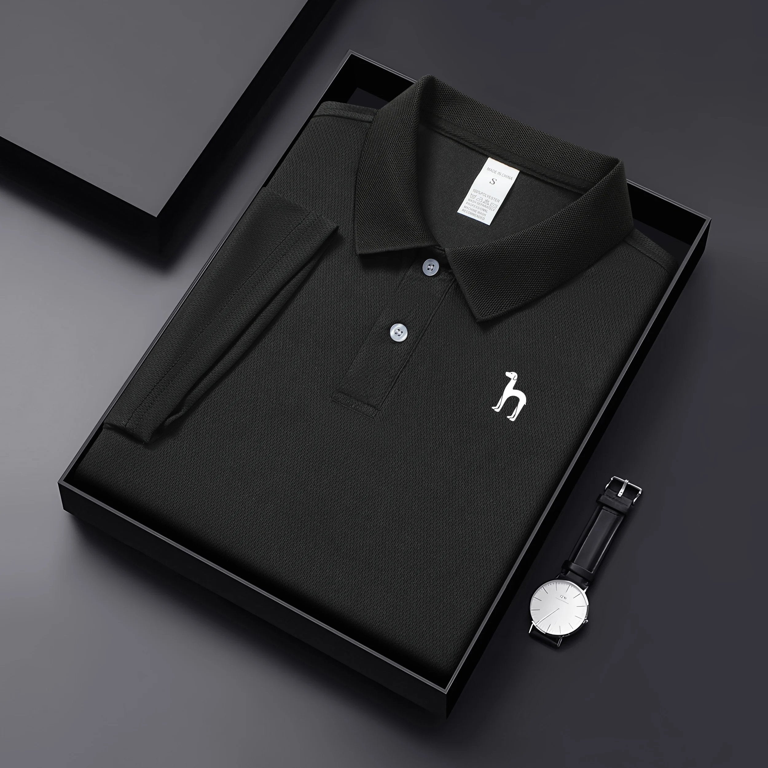 Sports Shirt 2026 Golf New Short Sleeved Mens Polo Shirt Mens Sports and Leisure T-shirt Fashionable and Simple