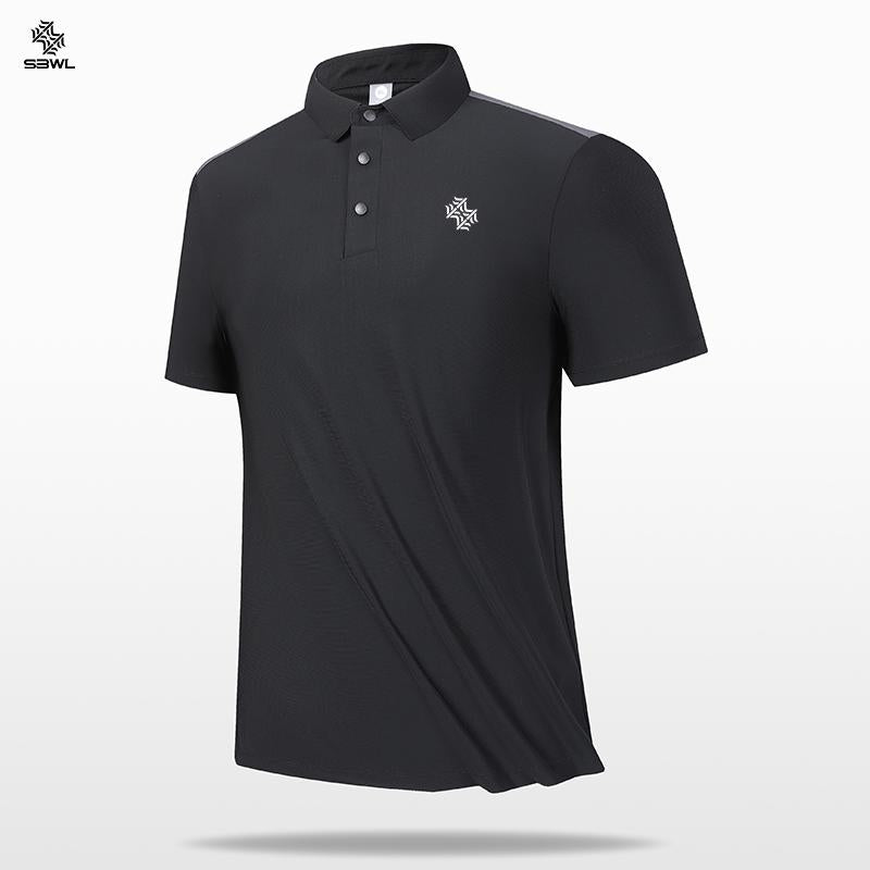 Sports Shirt SBWL 2026 new high quality golf sports POLO shirt Fashion office casual POLO short sleeve T-shirt
