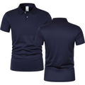 Sports Shirt 2026 Solid color polo shirt ultra-light mens quick-drying breathable sweat-wicking shirt suitable