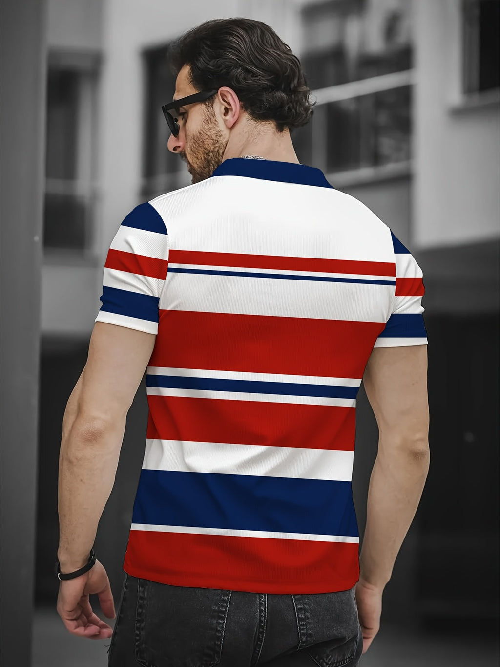 Sports Shirt 2026 Model Mens Business Polo Shirt - Comfortable and Breathable 3D Printed Suitable for All Seasons