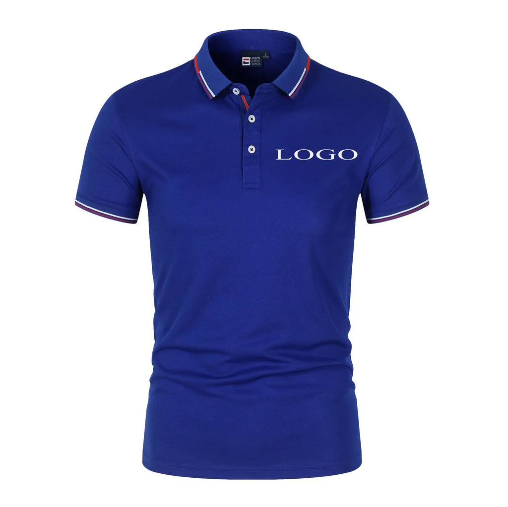 Sports Shirt Your Own Design Brand /Picture Personalized Custom Anywhere Men Women DIY Polo shirt Clothing EU