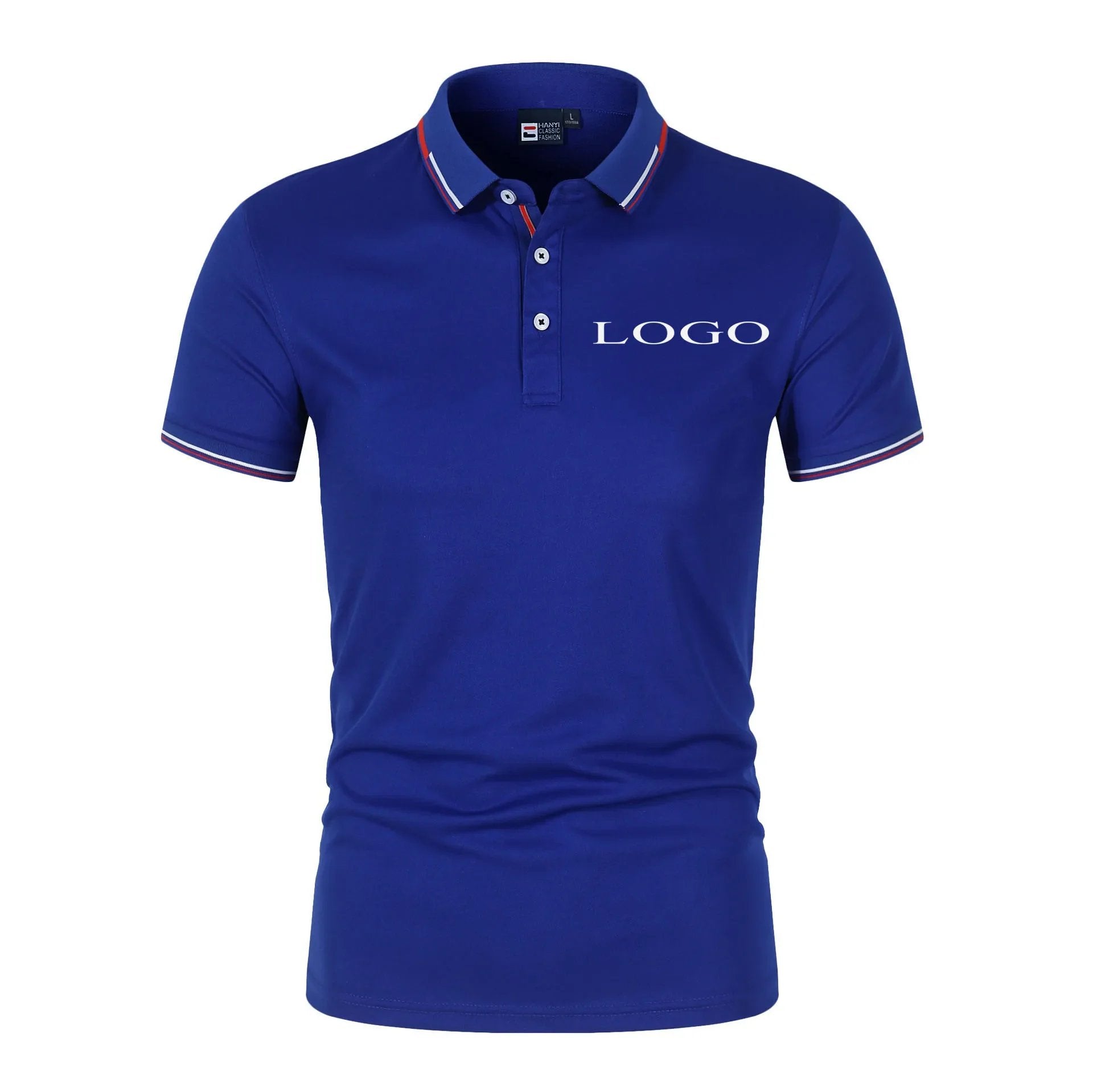 Sports Shirt Your Own Design Brand /Picture Personalized Custom Anywhere Men Women DIY Polo shirt Clothing EU