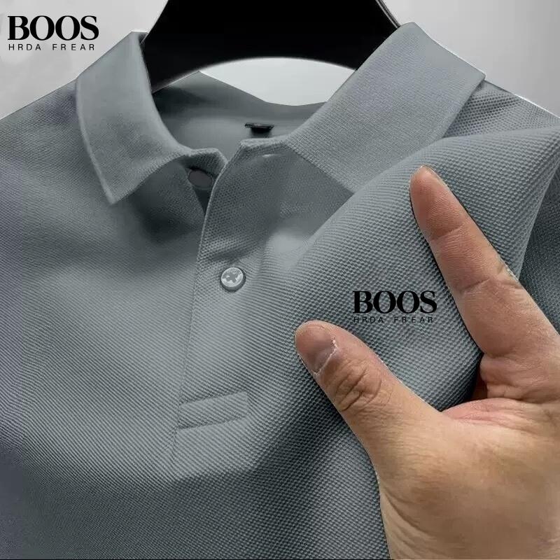 Sports Shirt New mens high-quality short sleeved polo shirt summer fashion casual comfortable breathable top