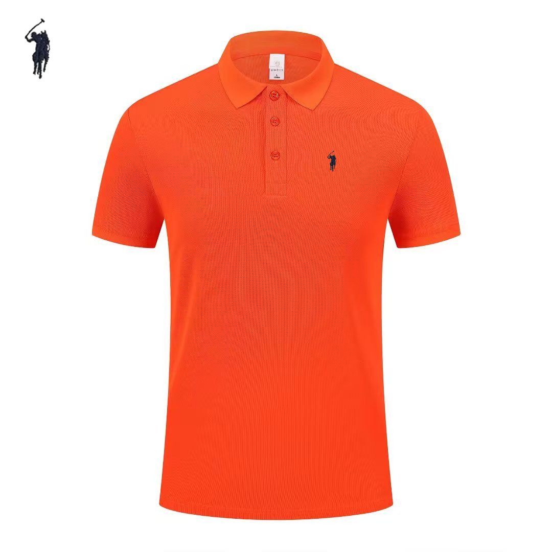Sports Shirt Luxury brand polo shirt short sleeved mens exquisite embroidered top summer new comfortable