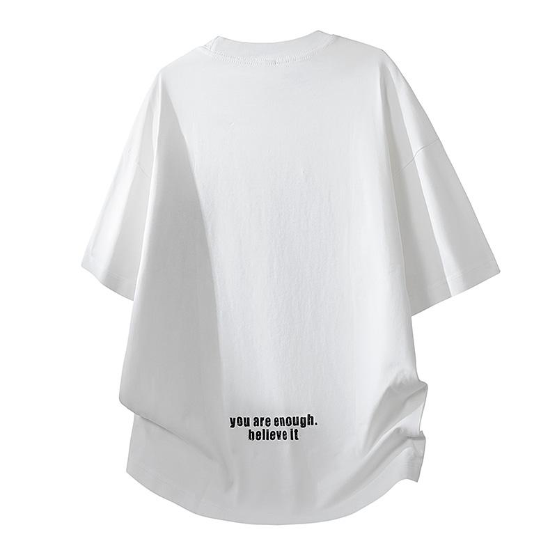 Sports Shirt 2026 Summer Trendy Brand Large-Sized T-Shirt Mens and Womens Version - Loose-Fitting and Casual