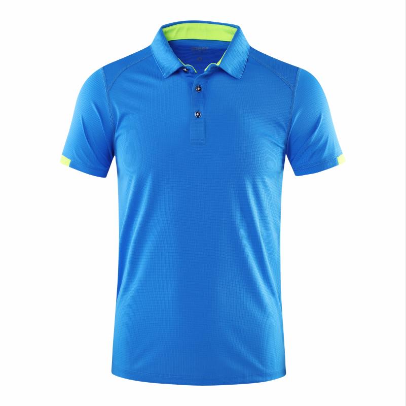 Sports Shirt Casual Sports Quick-drying Lapel Short-sleeved POLO Shirt Cycling Suit Fitness Suit For Men