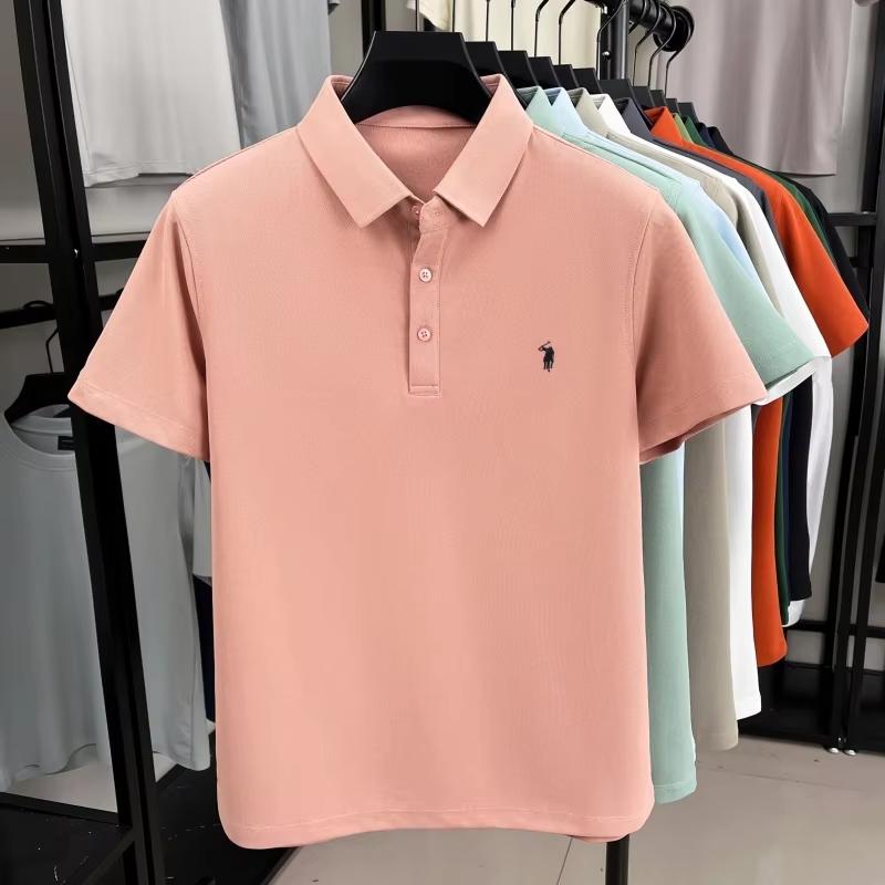Sports Shirt 2026 Mens premium summer polo shirt quick drying breathable casual business fashion sports short