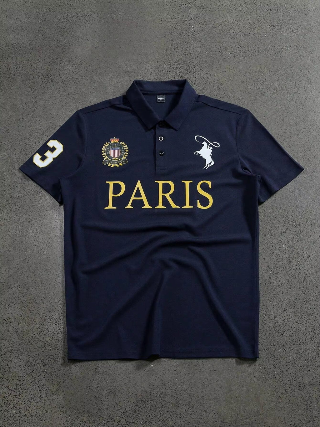 Sports Shirt Manfinity Mode Mens Short Sleeve Polo Shirt Minimalist and Fashionable Suitable for Summer Street