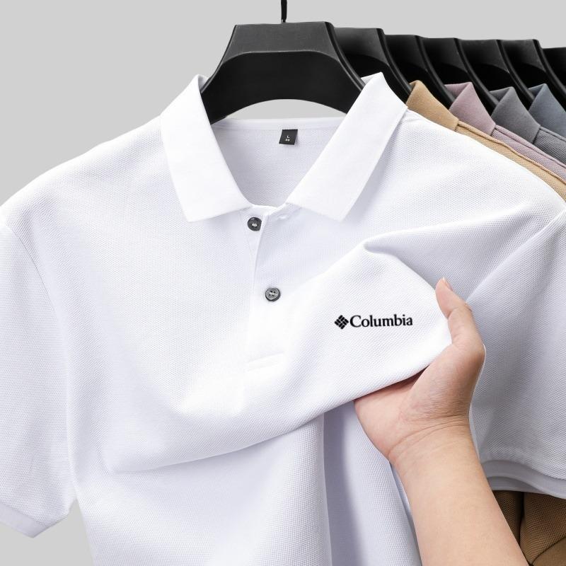 Sports Shirt Summer Mens 100 Cotton Luxury Short Sleeve Polo Shirt Exquisite Customized Embroidered Casual
