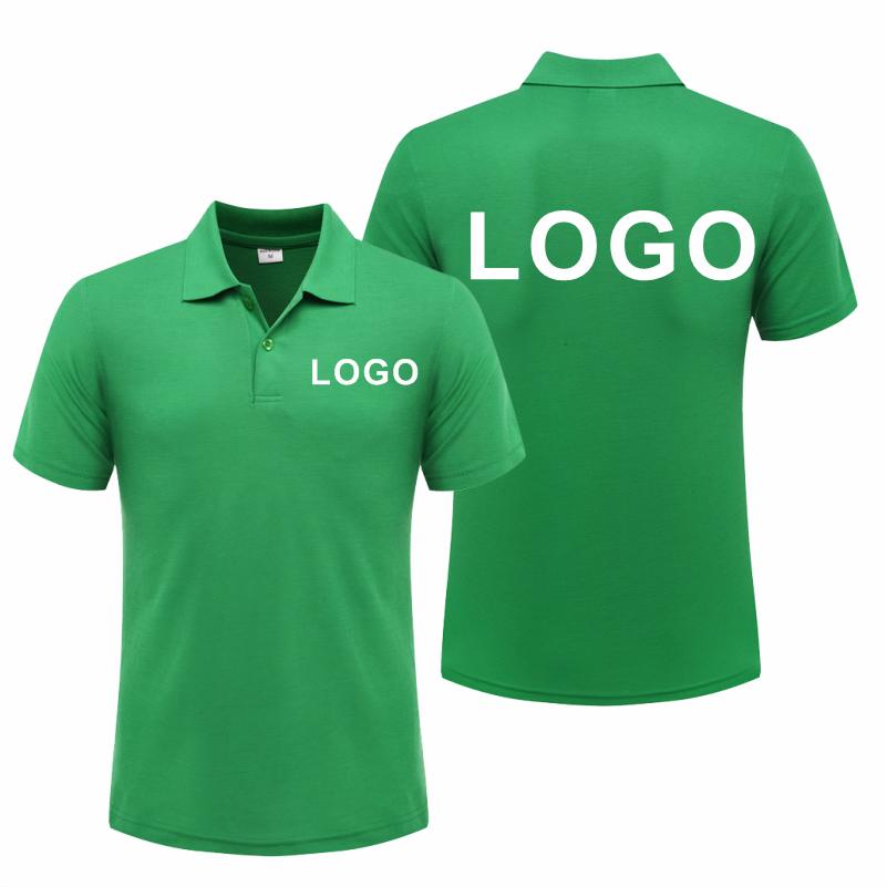 Sports Shirt Summer Casual Polo Shirt Cheap Breathable Customized Polo Personal Company Group Custom Print