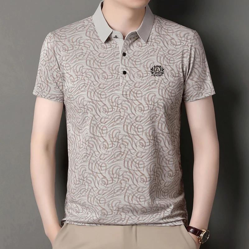 Sports Shirt 2026 New Mens Polo Shirt Quick Dry Breathable Short Sleeve Top For Daily Wear And Business Occasions
