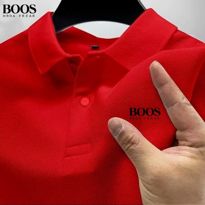 Sports Shirt New mens high-quality short sleeved polo shirt summer fashion casual comfortable breathable top