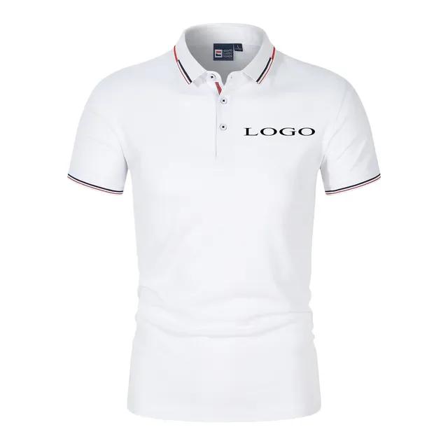 Sports Shirt Your Own Design Brand /Picture Personalized Custom Anywhere Men Women DIY Polo shirt Clothing EU