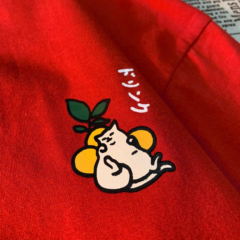 Cute Japanese Cat Print Oversized T-shirt Women Men Short Sleeve Loose Casual Tee Shirt Streetwear
