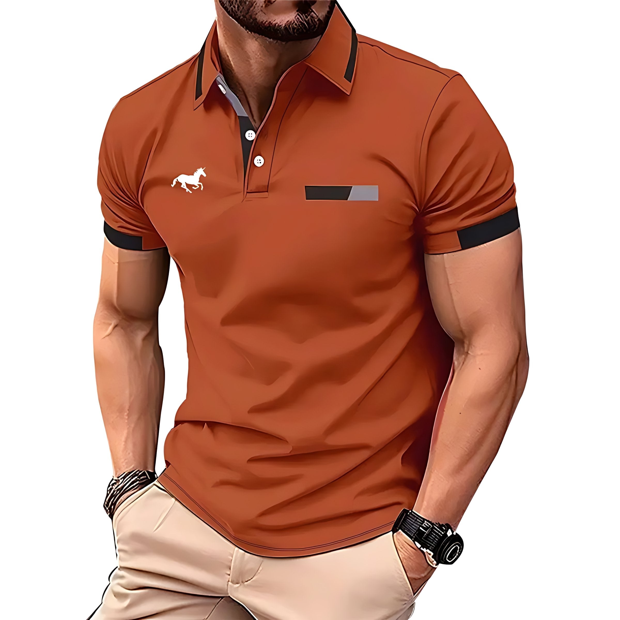 Sports Shirt 2026 Summer Mens Polo Shirt - 3D Printed Design Breathable Lightweight Stylish and Fashionable