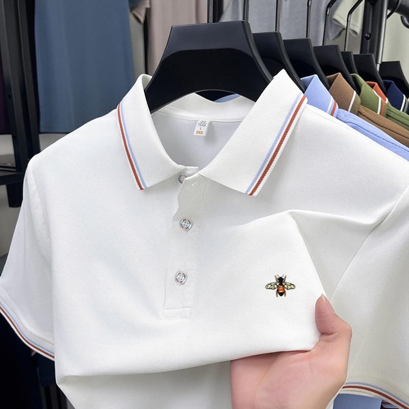 Sports Shirt 2026 Mens Summer Business Leisure Polo Shirt Summer T-shirt Trend