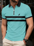 Sports Shirt 2026 Summer Mens Polo Shirt - 3D Printed Design Breathable Lightweight Stylish and Fashionable