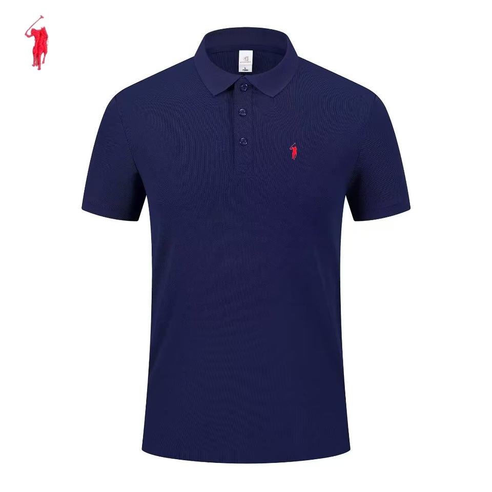 Sports Shirt Luxury brand polo shirt short sleeved mens exquisite embroidered top summer new comfortable