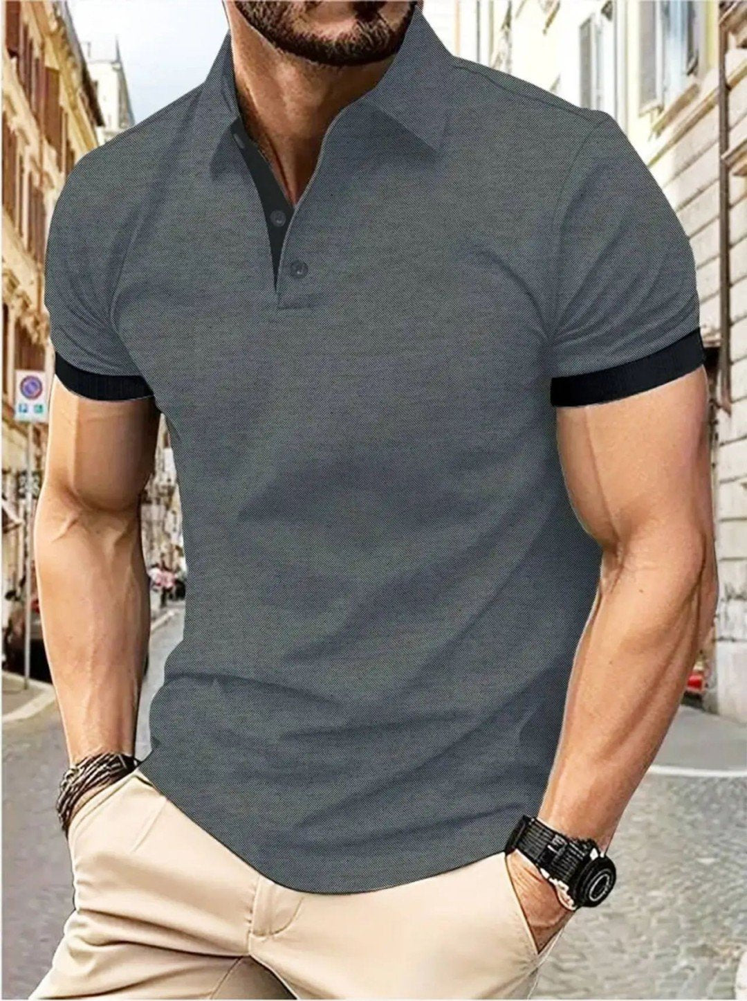 Sports Shirt 2026 Summer Mens Polo Shirt - 3D Printed Design Breathable Lightweight Thin Casual Simple Outdoor